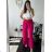 Women's Summer Long Pants (S/M/L/XL ONE SIZE) ITALIAN FASHION IMD24004/DR