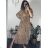 Women's Long Sleeve Summer Shirt Dress (S/M/L ONE SIZE) INDIAN FASHION IMWY23123