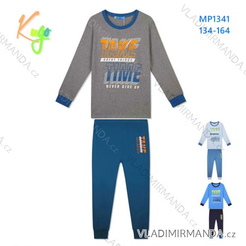 Boys' long pajamas (134-164) KUGO MP1342