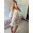 Women's Lace Summer Cover Up Swimwear (S/M/L ONE SIZE) ITALIAN FASHION ORC24QZ36