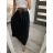 Women's Long Viscose Skirt With Belt (S/M ONE SIZE) ITALIAN FASHION IMHMS24267