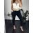 Women's Long Pockets Pants (S/M ONE SIZE) ITALIAN FASHION IMWKK232876