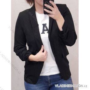 Jacke dünne lange Ärmel Frauen (UNI XS-M) ITALIENISCHE MODE IM120049