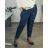 Women's Summer Pants (S/M/L) ITALIAN Fashion IMSM24008 52/54 dark blue