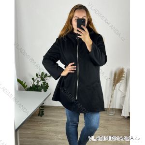 Ärmellose Jacke mit langen Ärmeln (uni sl) ITALIENISCHE Mode IMC17326