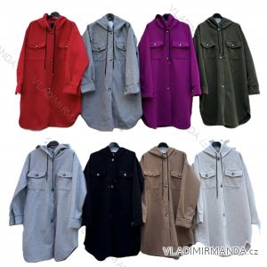 Women's long fleece coat (M / L ONE SIZE) ITALIAN FASHION IMD211105