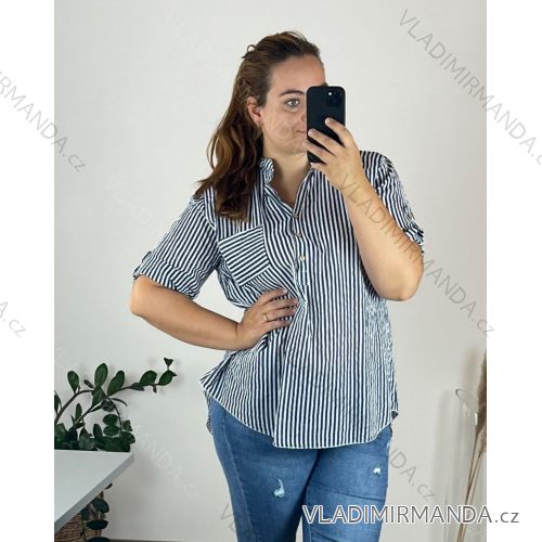 Tunic shirt shirts long sleeve with ladies (uni sl) ITALIAN Fashion IM718028