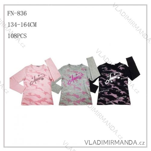 T-shirt short sleeve youth girls (134-164) SEASON SEZ23FN-743