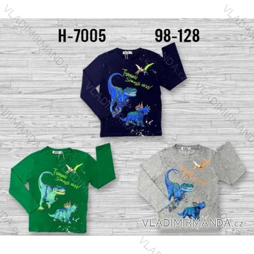 T-shirt long sleeve children's boy (98-128) SEASON SEZ23L-3505