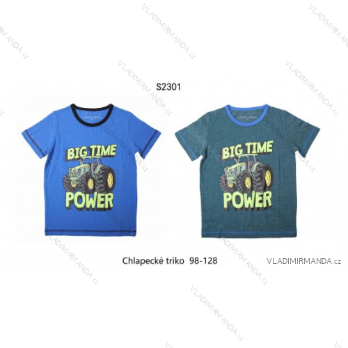 Tričko krátký rukáv dětské dorost hlapecké (98-128) WOLF S2301/A/D/W