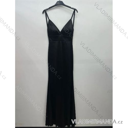Šaty elegantní společenské plesové na ramínka dámské (S/M/L ONE SIZE) ITALSKÁ MÓDA IMPSH246601