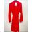 Women's Long Sleeve Belted Shirt Dress (S/M ONE SIZE) ITALIAN FASHION IMPSH24210151