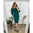 Casual Dress Cotton 3/4 Sleeve Women's Plus Size (40-50) POLISH FASHION PMF24SERINA