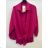 Women's Oversize Long Sleeve Shirt (S/M ONE SIZE) ITALIAN FASHION IMPSH2424663