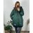 Women's Plus Size Hooded Jacket (XL/2XL ONE SIZE) ITALIAN FASHION IM422684