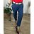 Women's Summer Pants (S/M/L) ITALIAN Fashion IMSM24008 52/54 dark blue