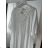 Shirt extended 3/4 long sleeve women's (L/XL/2XL ONE SIZE) ITALIAN FASHION IM423025 white XL/2XL