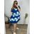 Women's Plus Size Casual Short Sleeve Dress (48/52 ONE SIZE) ITALIAN FASHION IMBM24082