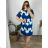 Women's Plus Size Casual Short Sleeve Dress (48/52 ONE SIZE) ITALIAN FASHION IMBM24082