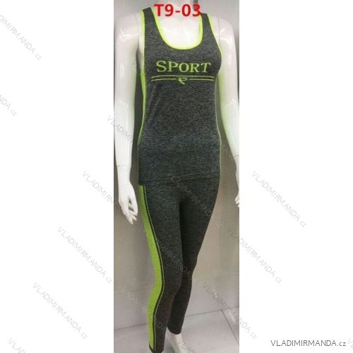 Souprava fitness sportovní dámská (m/l-xl/2xl-3xl/4xl) ELEVEK T9-03