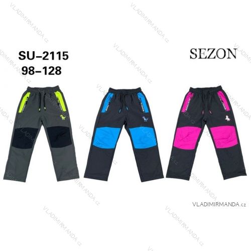 Children's and boys' long pants (98-128) SEASON SEZ24SU-2115