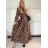 Women's Warm Long Sleeve Dress (L / XL ONE SIZE) ITALIAN FASHION IM4221054