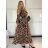 Women's Warm Long Sleeve Dress (L / XL ONE SIZE) ITALIAN FASHION IM4221054