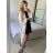 Women's Long Sleeve Knitted Cardigan (S/M ONE SIZE) ITALIAN FASHION IMPLI249061 -   black -   S / M