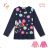 T-shirt with long sleeves children's girls girls (98-128) KUGO ML7227