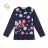 T-shirt with long sleeves children's girls girls (98-128) KUGO ML7227