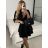 Women's Medium Length Skirt (S/M ONE SIZE) ITALIAN FASHION IMM23HG3154