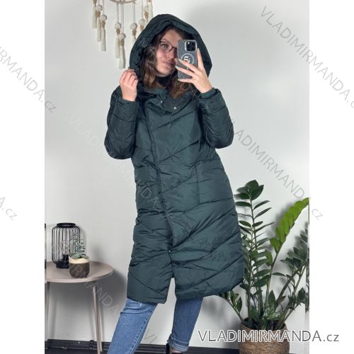 Kabát zimní s kapucí dámska  LHD fashion (S-2XL) LHD-2M-033