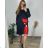 Women's elegant party long sleeve dress (S/M ONE SIZE) ITALIAN FASHION IM322282