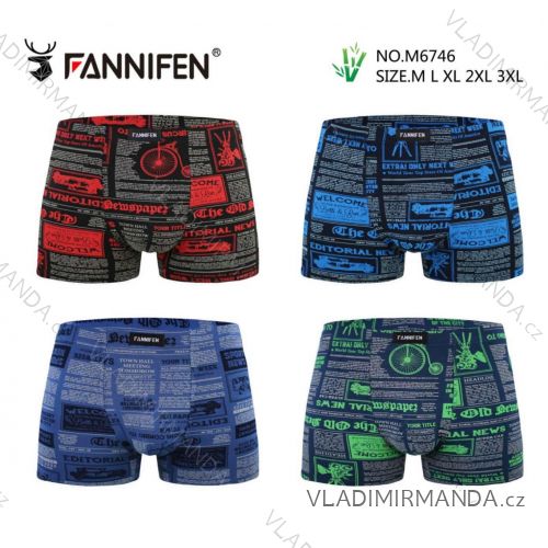 Men's cotton boxers (M-3XL) PESAIL PES24M6746