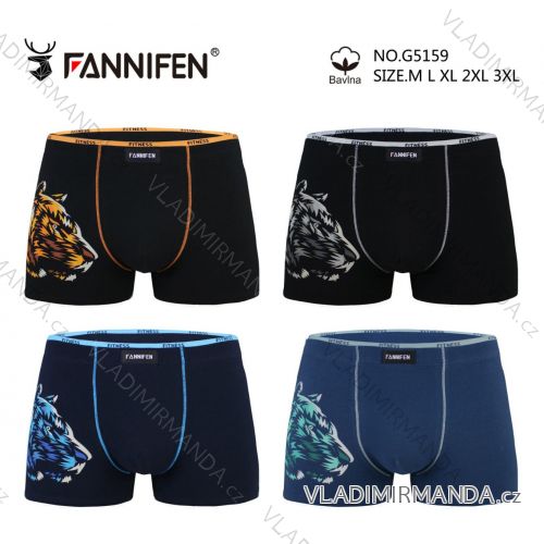 Men's cotton boxers (M-3XL) PESAIL PES24G5159