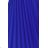 311-16 LILA Pleated dress with short sleeves - Royal Blue