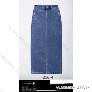 Sukně dlouhá dámské (XS-XL) TP JEANS TPJ24T316-4