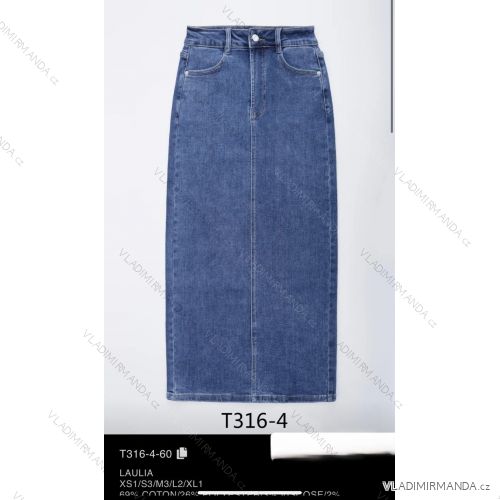 Sukně dlouhá dámské (XS-XL) TP JEANS TPJ24T316-4