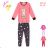 Children's long pajamas for girls (98-128) KUGO MP1759