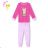 Children's long pajamas for girls (98-128) KUGO MP1759