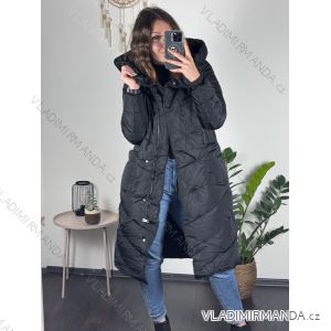 Kabát zimní s kapucí dámska  LHD fashion (S-2XL) LHD-2M-033-1/DR