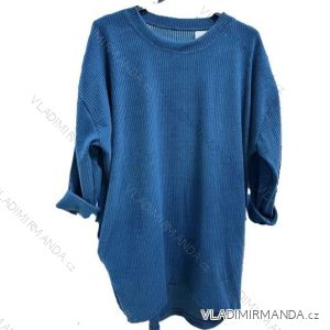 Tunika teplá 3/4 dlouhý rukáv dámská (S/M/L ONE SIZE) ITALSKÁ MÓDA IMM24M23055-1