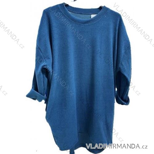 Tunika teplá 3/4 dlouhý rukáv dámská (S/M/L ONE SIZE) ITALSKÁ MÓDA IMM24M23055-1