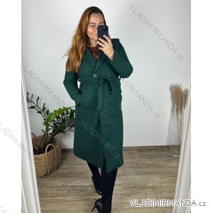 Women's Button Down Coat (L/XL ONE SIZE) ITALIAN FASHION IM323AMANDA