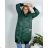 Women's Plus Size Hooded Jacket (XL/2XL ONE SIZE) ITALIAN FASHION IM422684