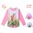 T-shirt with long sleeves children's girls girls (98-128) KUGO ML7227