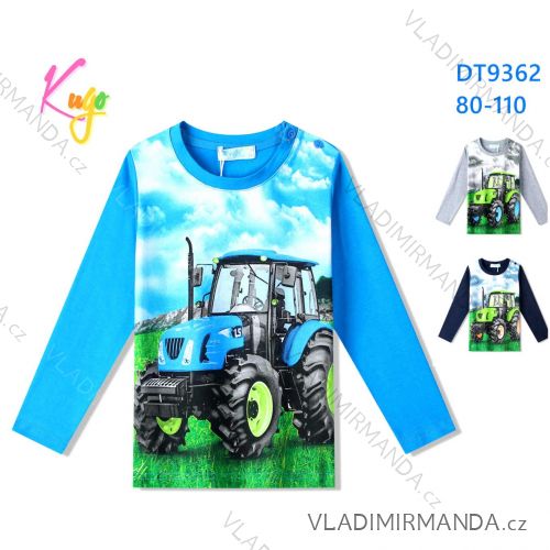 T-shirt long sleeve with sequins infant baby girl (80-110) KUGO M0195