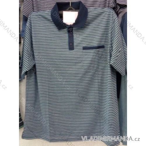 T-shirt with collar short sleeve men's oversized (l-4xl) BATY PNAM-SOCTAM-BE
