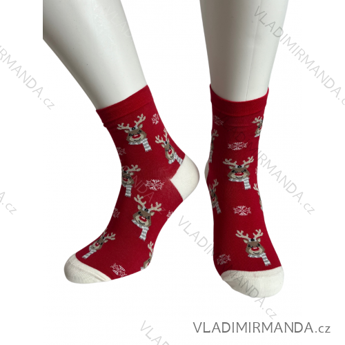 Men's socks thin (42-46) POLISH MODA DPP20003 38-40 red