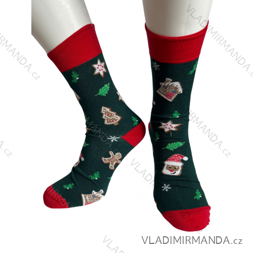 Merry Christmas Men's Socks (41-43,44-46) POLISH FASHION DPP24104